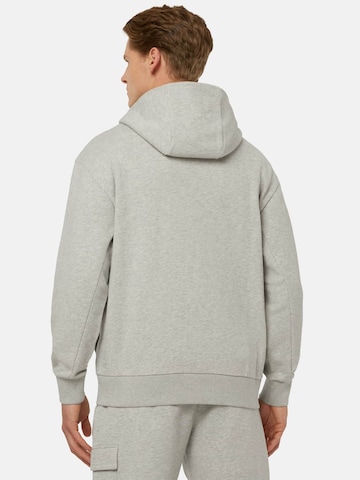 Boggi Milano Zip-Up Hoodie in Grey