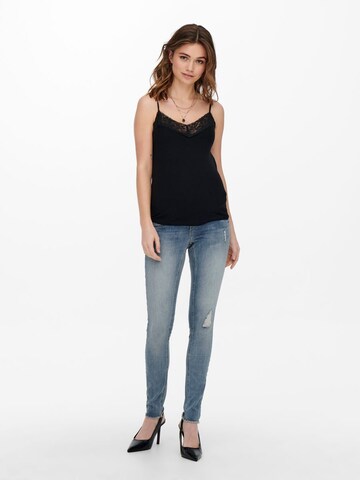 Skinny Jean 'Blush' Only Maternity en bleu