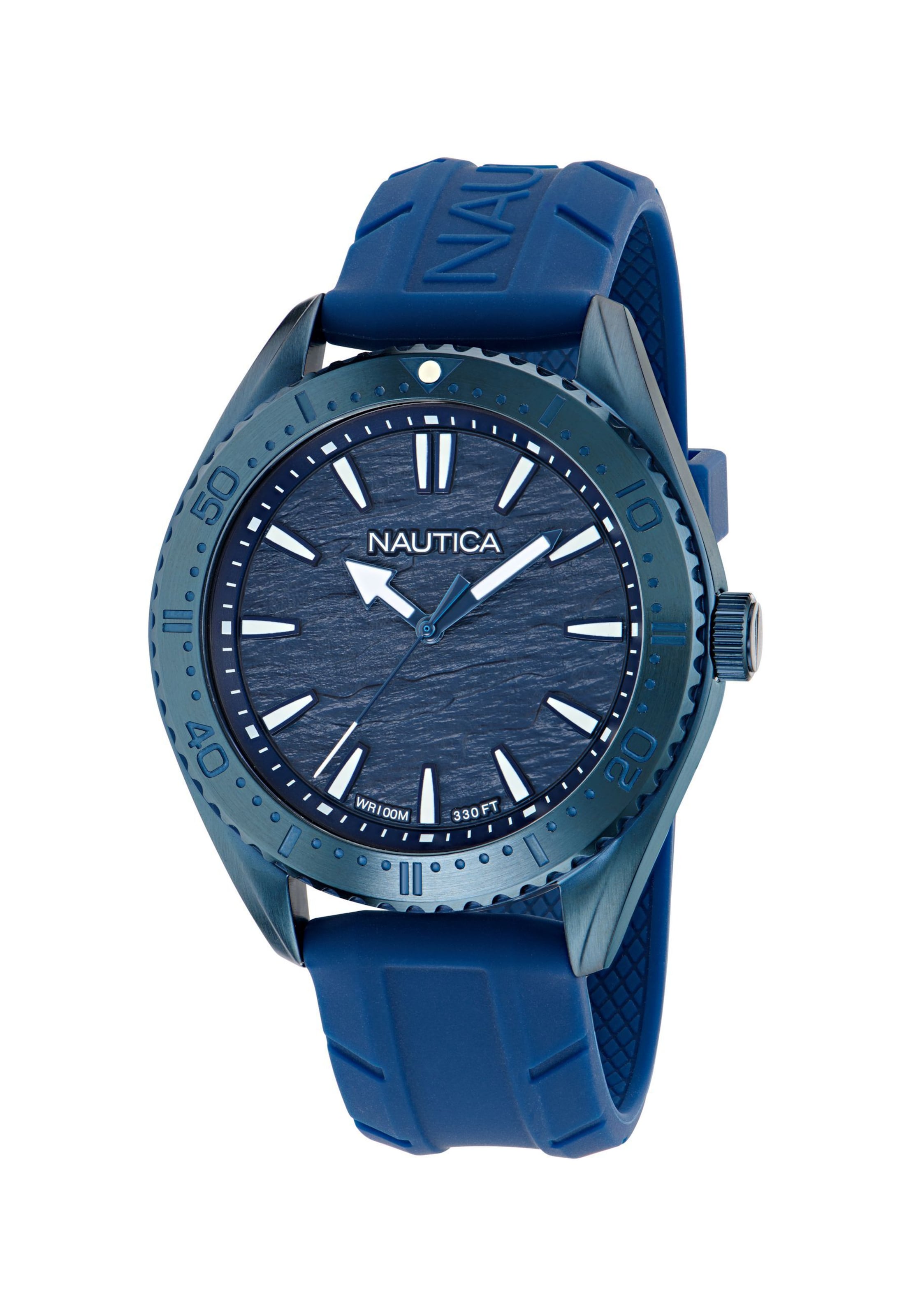 Montre à affichage analogique 'WINDWARD' NAUTICA en bleu : devant