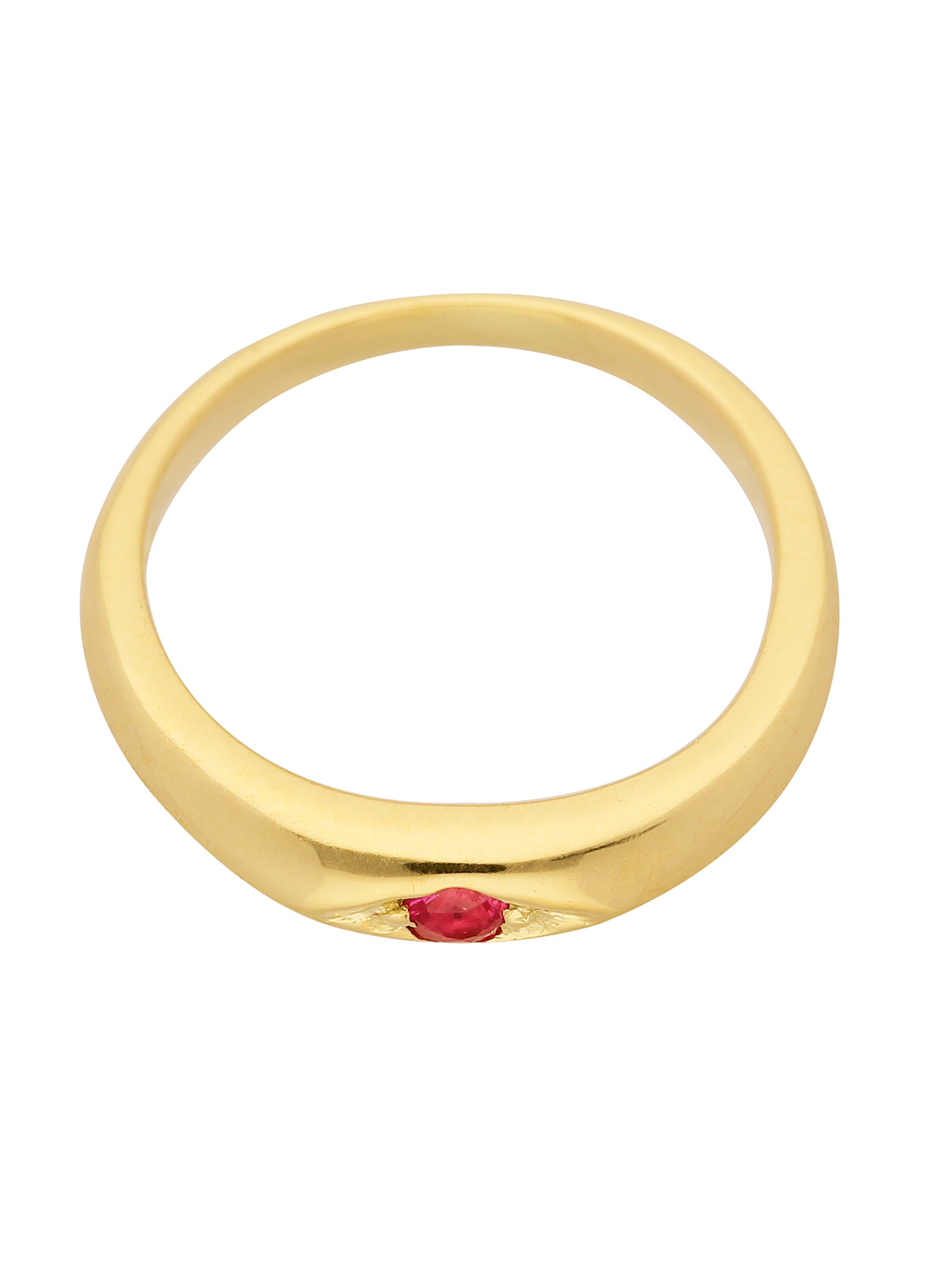 Adelia´s Taufring in Gold: Vorderseite