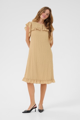 CULTURE Kjole 'CUelora' i beige