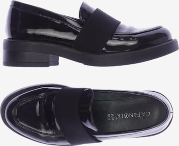 CAFÈNOIR Flats & Loafers in 37 in Black: front