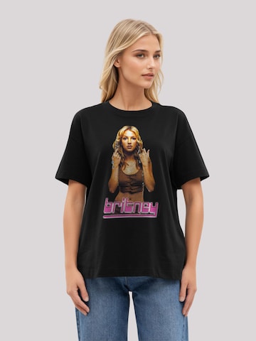 F4NT4STIC Shirt in Zwart: voorkant