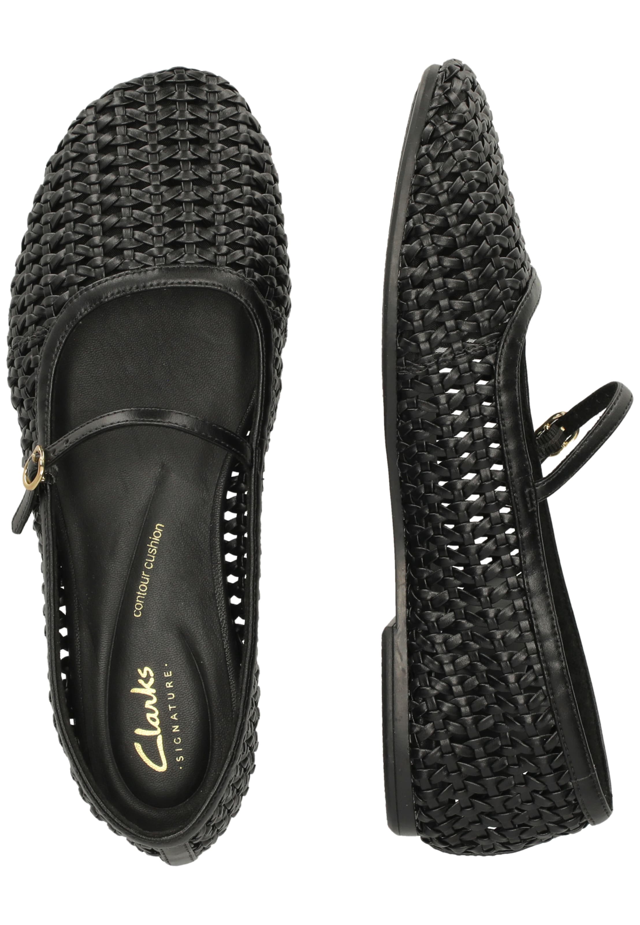 CLARKS Ballerina 'Livia Sky' in Black