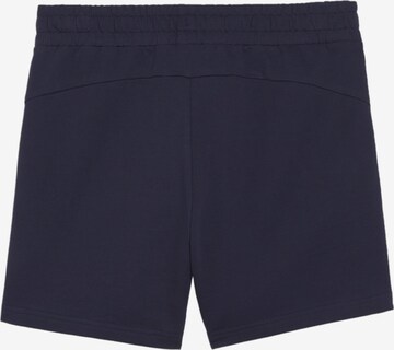 PUMA Regular Sportshorts 'TeamGOAL' in Blau