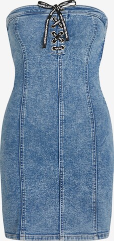 Robe KARL LAGERFELD JEANS en bleu : devant