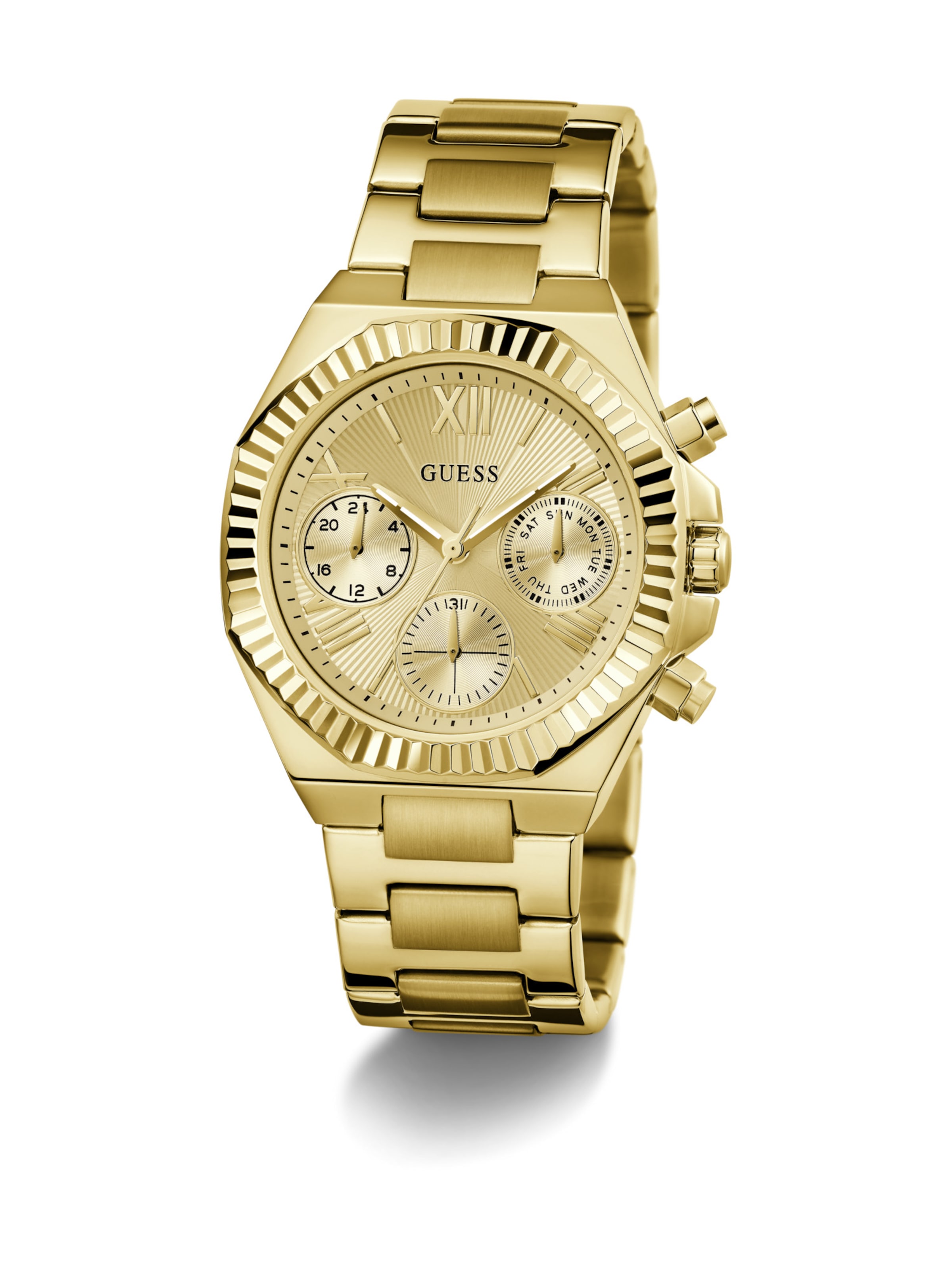 Orologio analogico 'Equality' di GUESS in oro