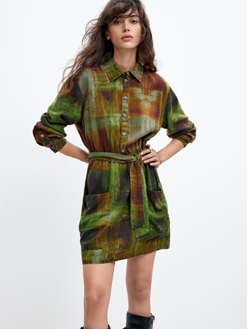 Desigual Платье 'M. C. Lacroix' в Зеленый: спереди