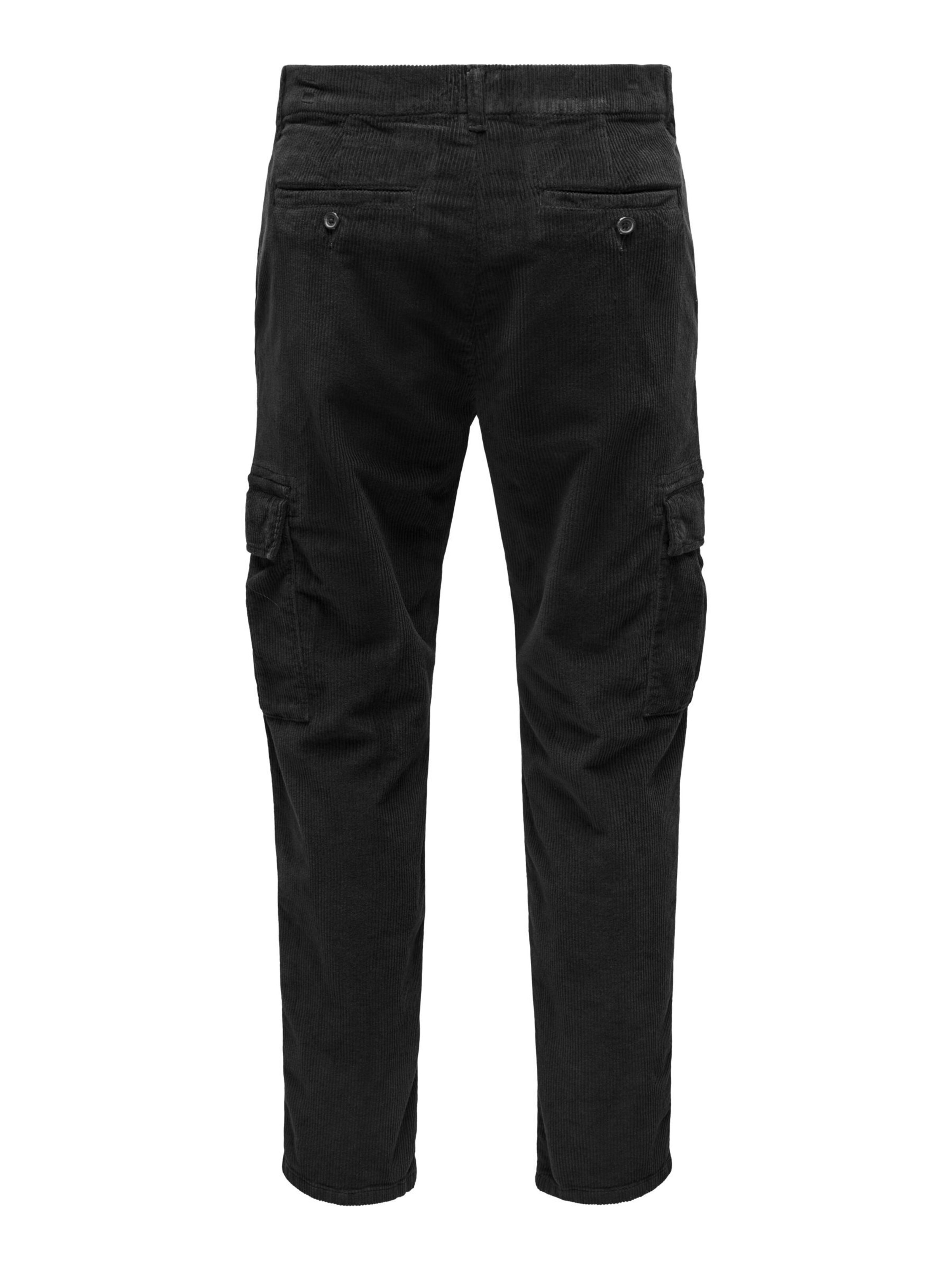 Only & Sons Tapered Hose 'ONSLou' in Schwarz