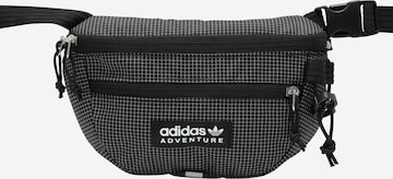 ADIDAS ORIGINALS Fanny Pack 'Adventure Waist Small' in Black: front