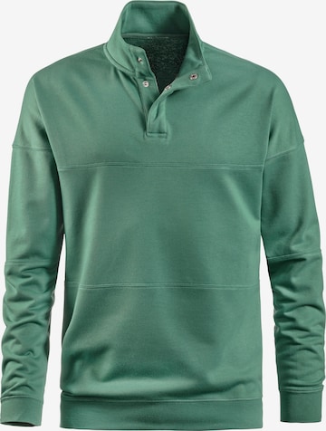 H.I.S Sweatshirt in Green: front