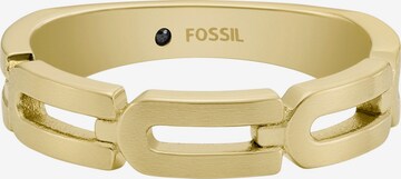 FOSSIL Ring in Gold: front