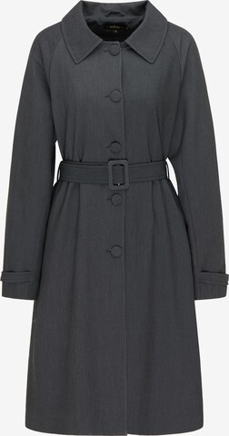 usha BLACK LABEL Between-Seasons Coat in Grey: front