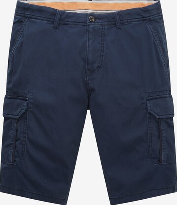 TOM TAILOR Cargo Pants in Blue: front