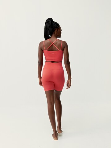 Born Living Yoga Skinny Sportshorts 'Dana' in Orange