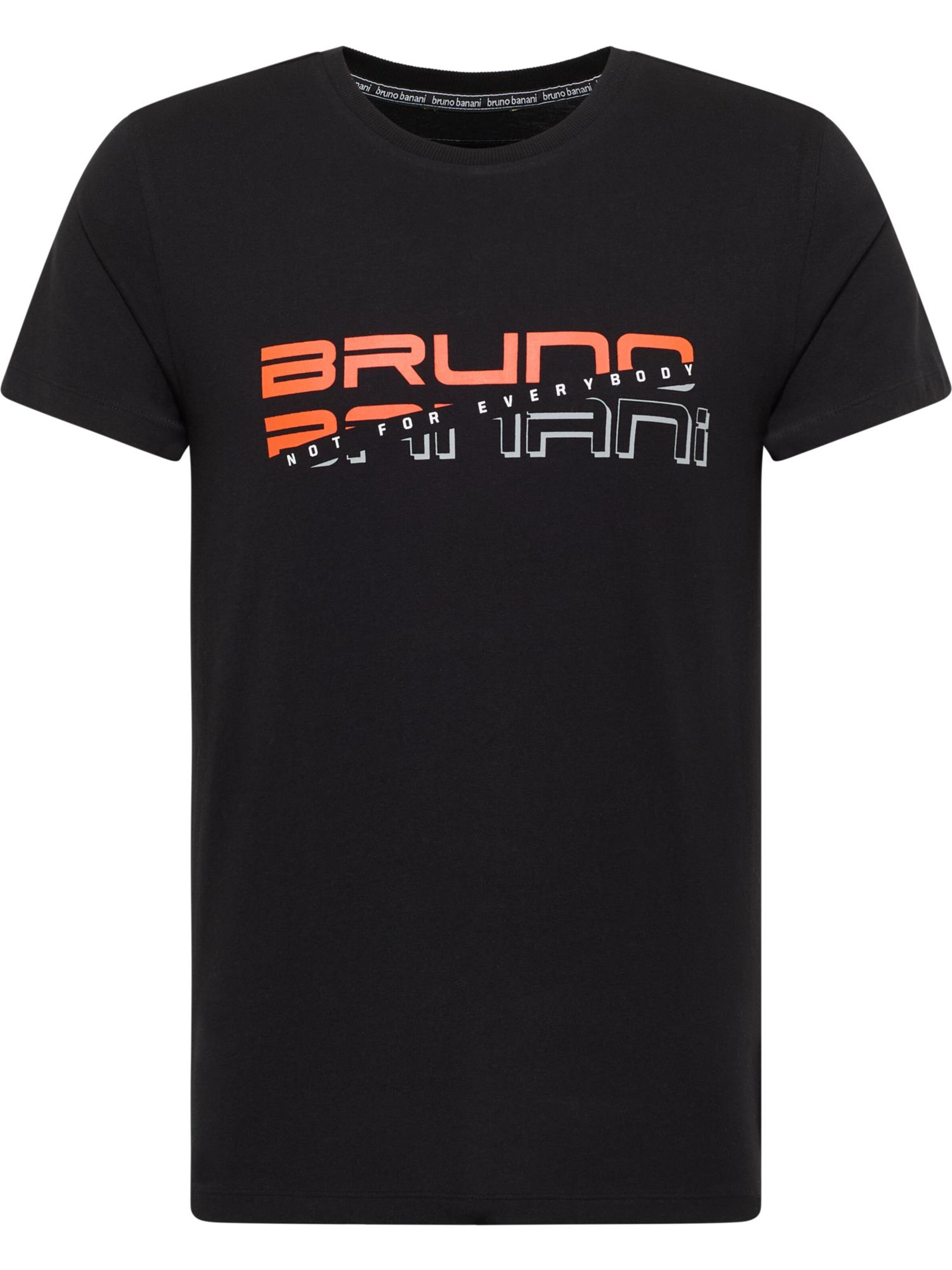 T-Shirt 'Conrad' Bruno Banani en noir : devant