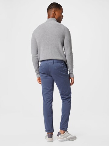 Coupe slim Pantalon chino 'Taber' BOSS en bleu