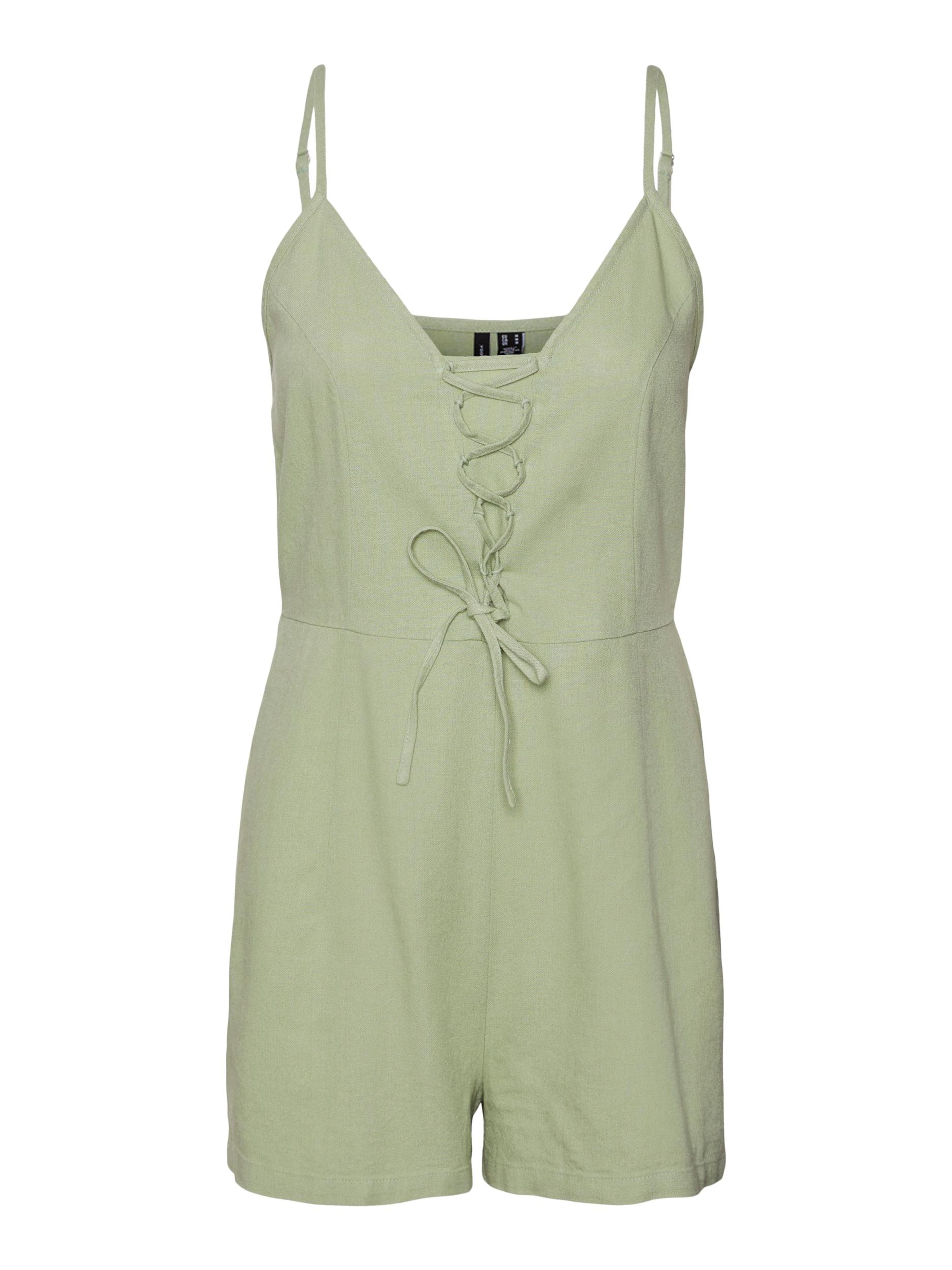 VERO MODA Combinaison 'MYMILO' en vert pastel, Vue avec produit