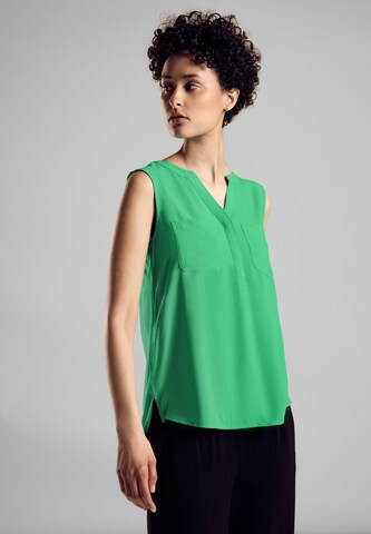 STREET ONE Bluse in Grün: Vorderseite