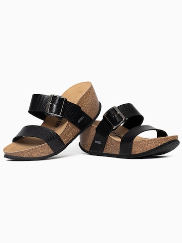 Bayton Sandal 'NEWCASTLE' in Black