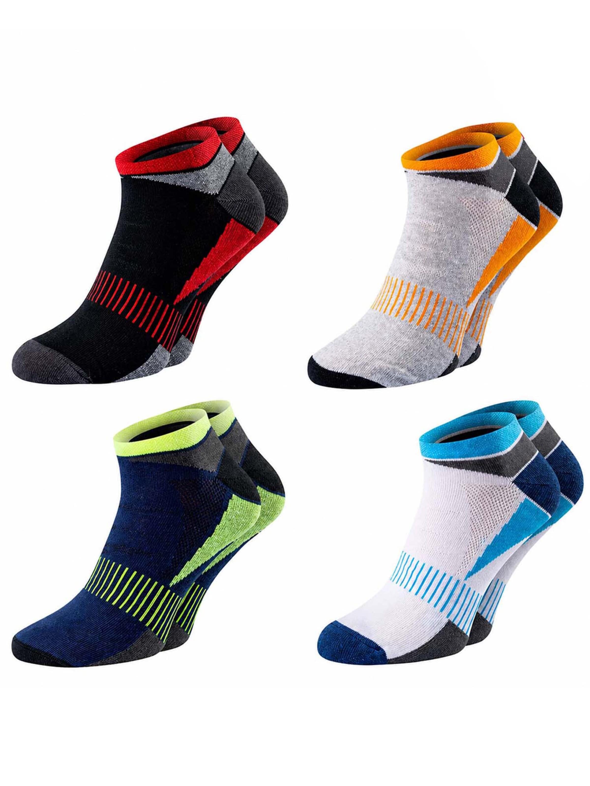 Chili Lifestyle Stutzen 'AirGrip Sneaker Athletic Socks in Multicolor'‌ in Mischfarben: Vorderseite