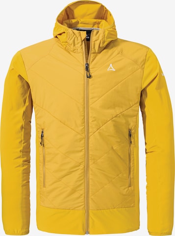 Schöffel Daunen- / Thermojacken ' Hiking Hybrid Jk Style Blaueis MNS ' in Gelb: Vorderseite