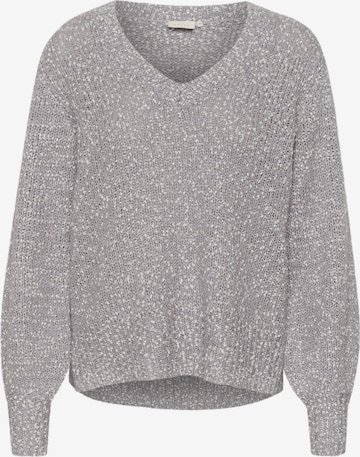 Kaffe Sweater 'Linana' in Grey: front