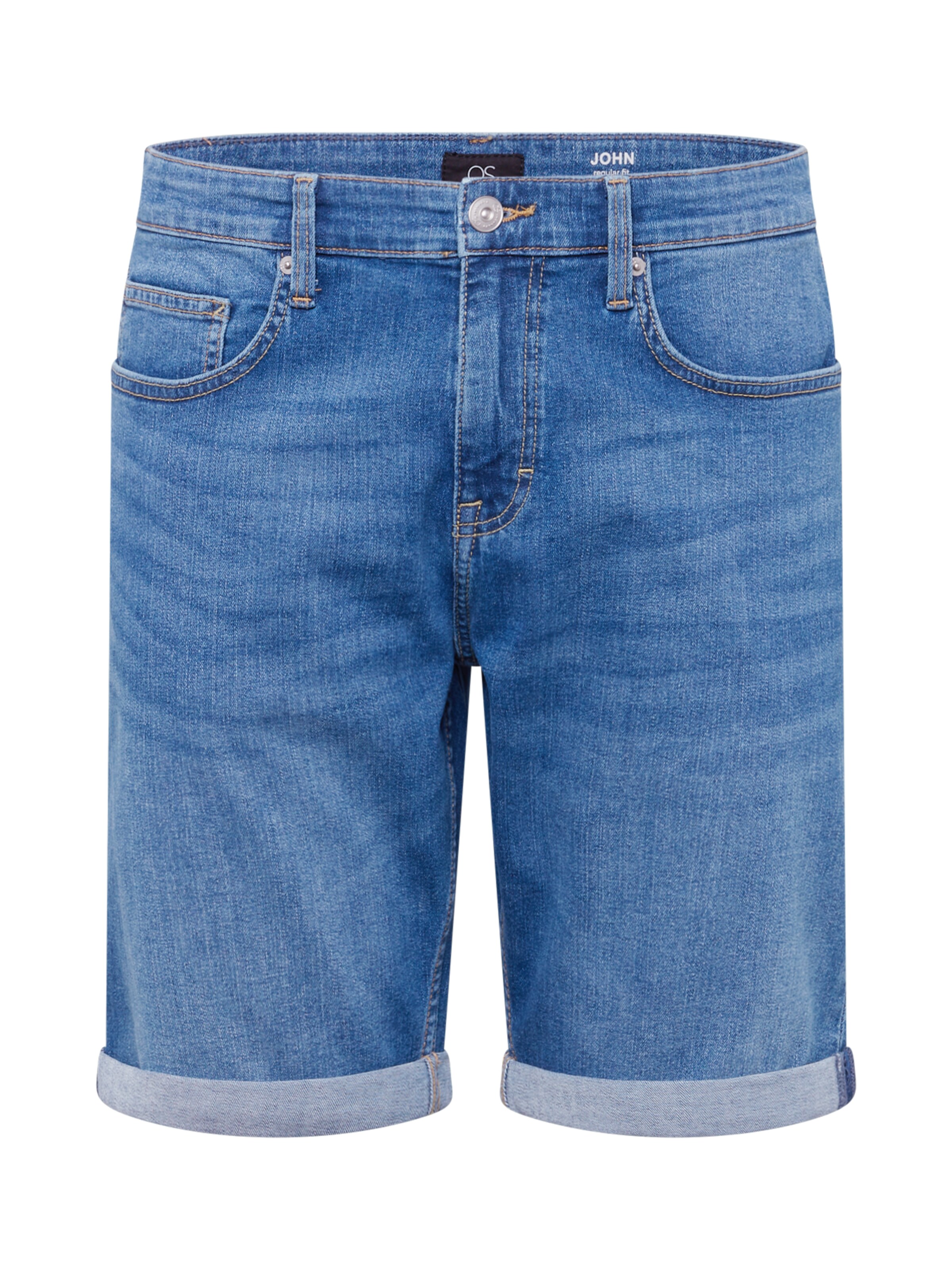 Jean QS en bleu : devant