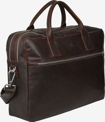 ADAX Document Bag 'Axel' in Brown