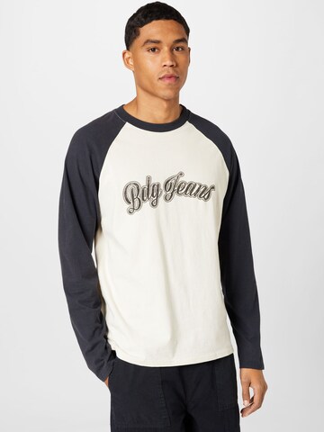 T-Shirt BDG Urban Outfitters en beige : devant