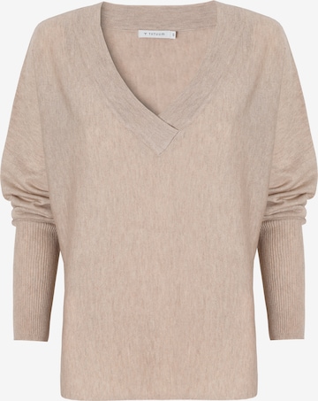 TATUUMPulover - bež boja: prednji dio