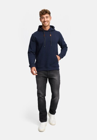 Sweat-shirt 'Guadalupe' INDICODE JEANS en bleu