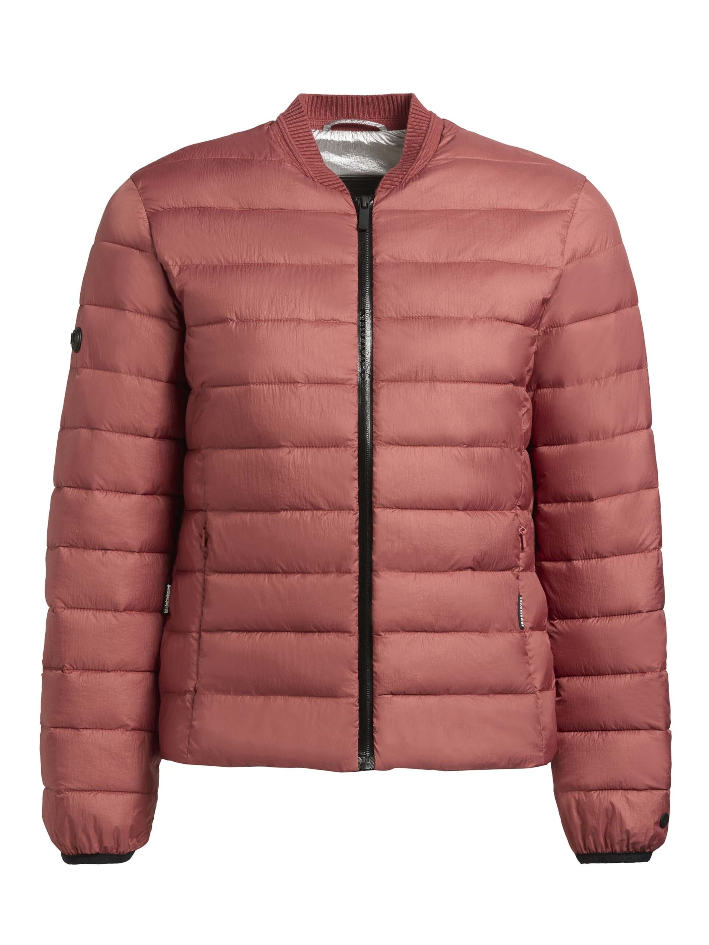 Veste mi-saison 'Aude' khujo en rouge : devant