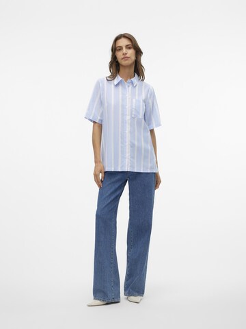 VERO MODA Bluse 'MY' i blå