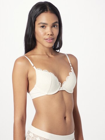 ETAM Push-up Bra 'SKY' in White: front