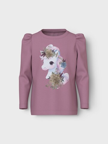 NAME IT Shirt 'NAIA' in Lila