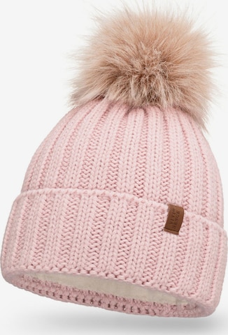 Vivisence Mütze '70100' in Pink: Vorderseite
