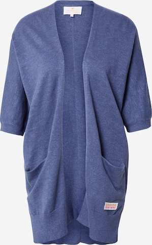 LIEBLINGSSTÜCK Knit Cardigan 'Tally' in Blue: front