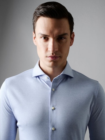 DESOTO Slim fit Overhemd in Blauw: voorkant