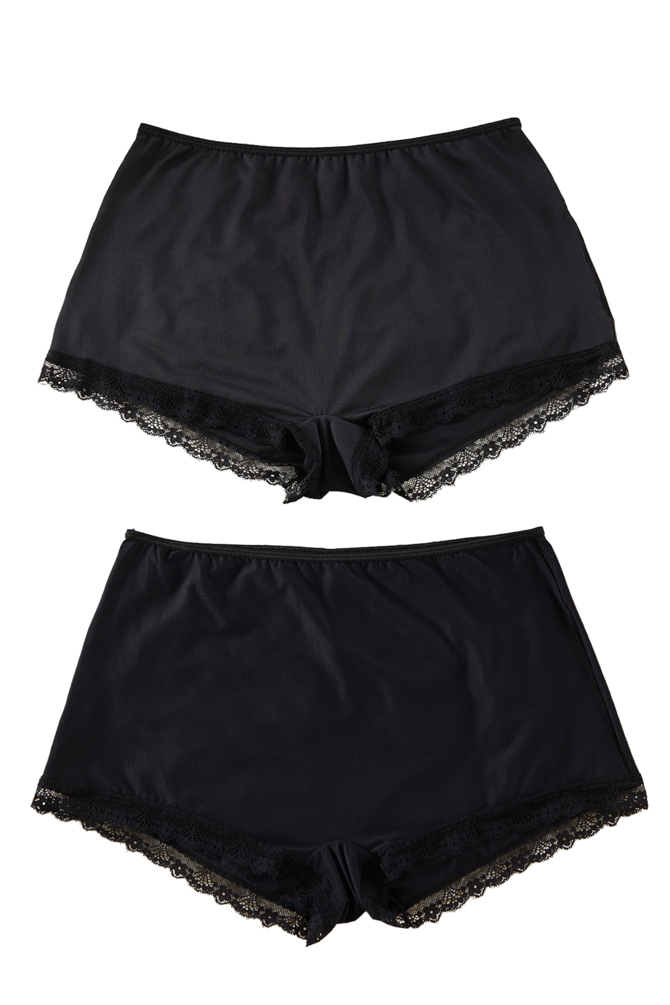 Trendyol Curve - Panti en negro: frente