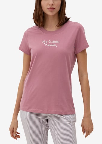 Camicia da notte di s.Oliver in rosa: frontale