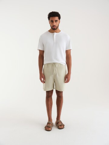 ABOUT YOU x Kevin Trapp Regular Shorts 'Jonas' in Beige