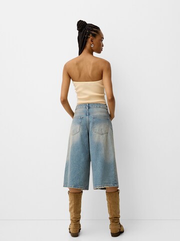 Bershka Stricktop in Beige