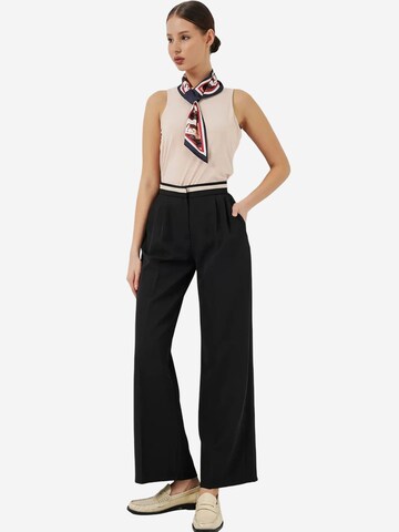 Wide leg Pantaloni di Bigdart in nero
