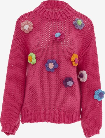 ebeeza Sweater in Pink: front