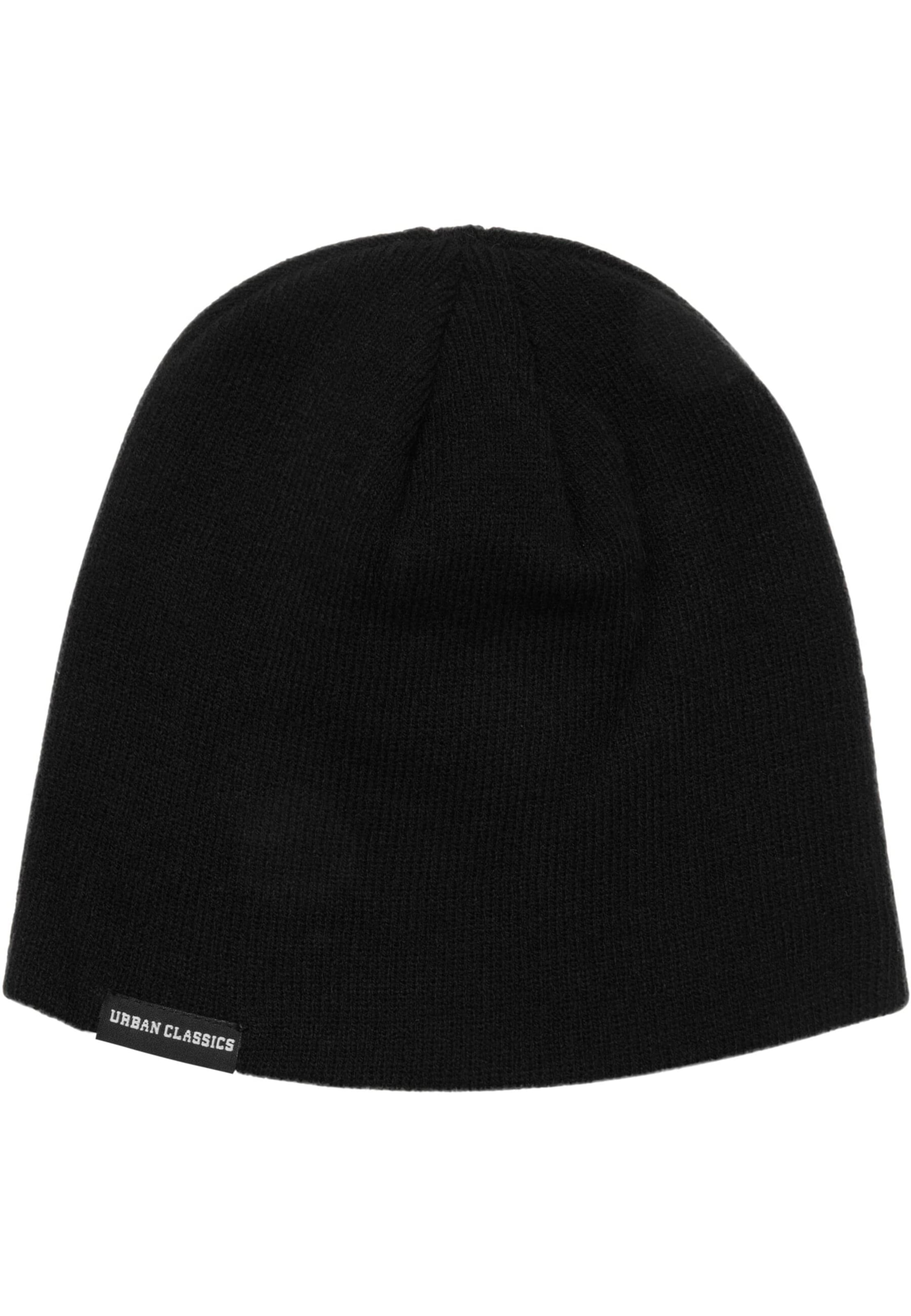 Urban Classics Beanie in Black