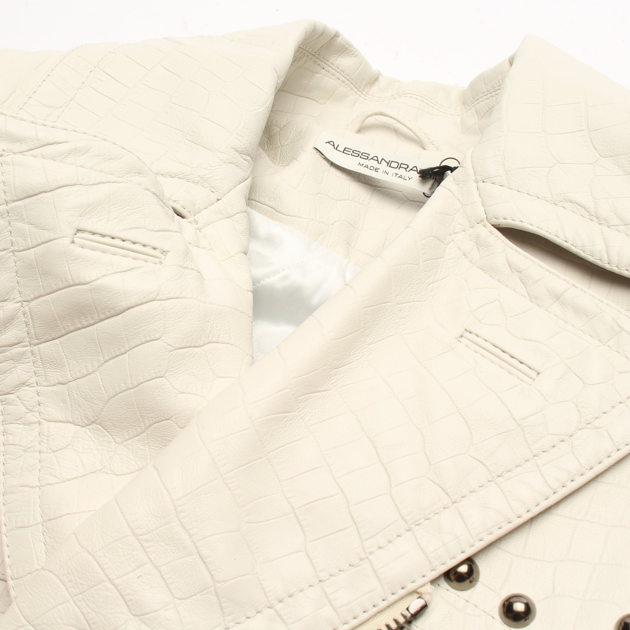 Alessandra rich Jacket & Coat in M in White