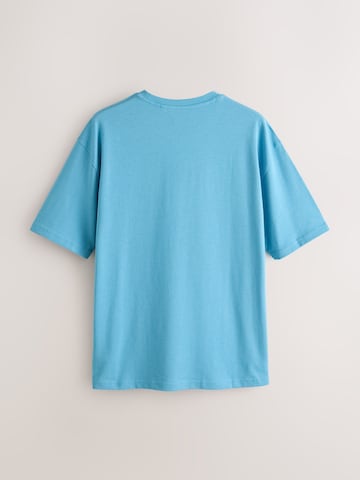 Next - Camiseta en azul