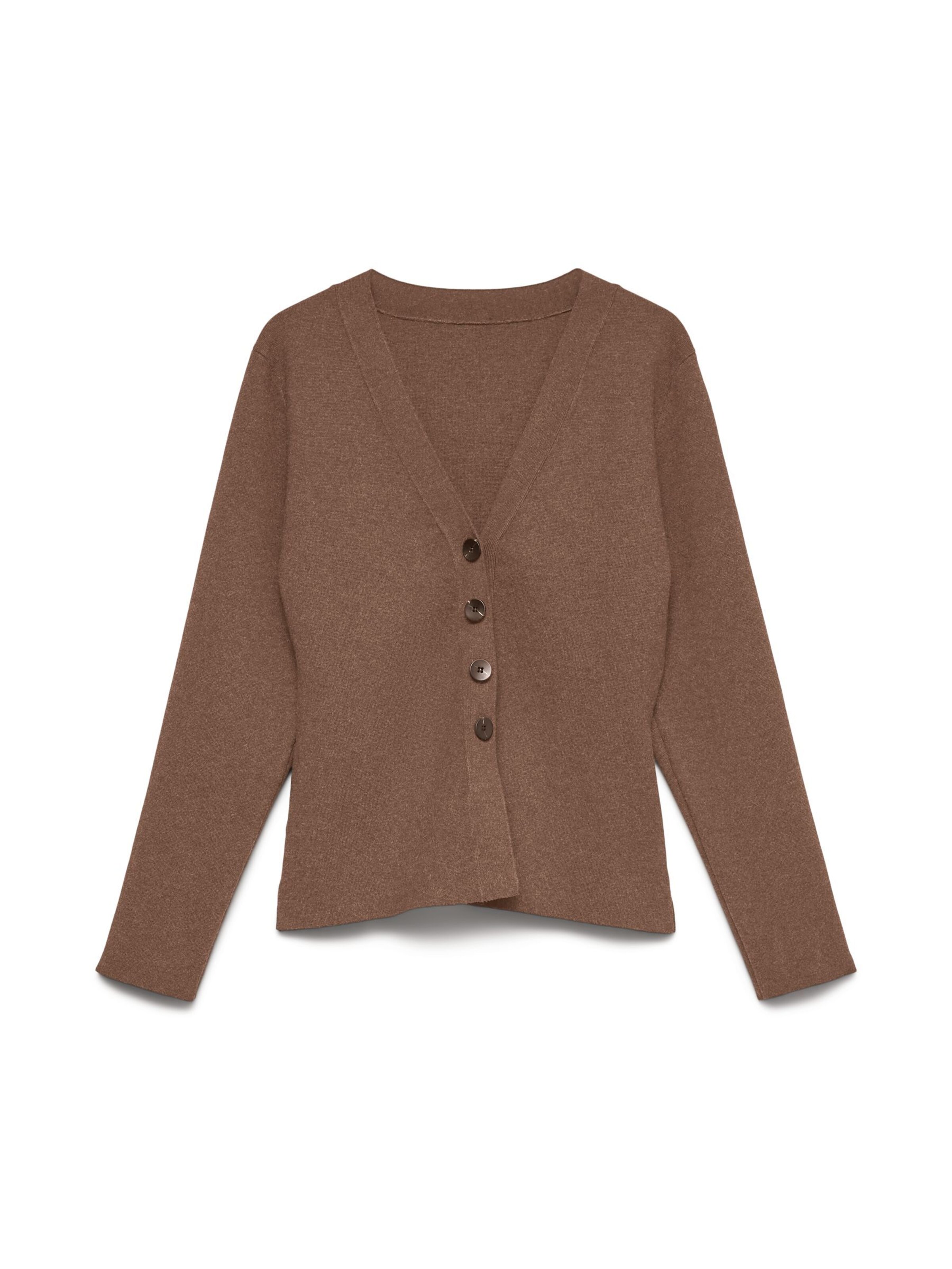 VERO MODA - Cárdigan 'VMMille' en marrón: frente