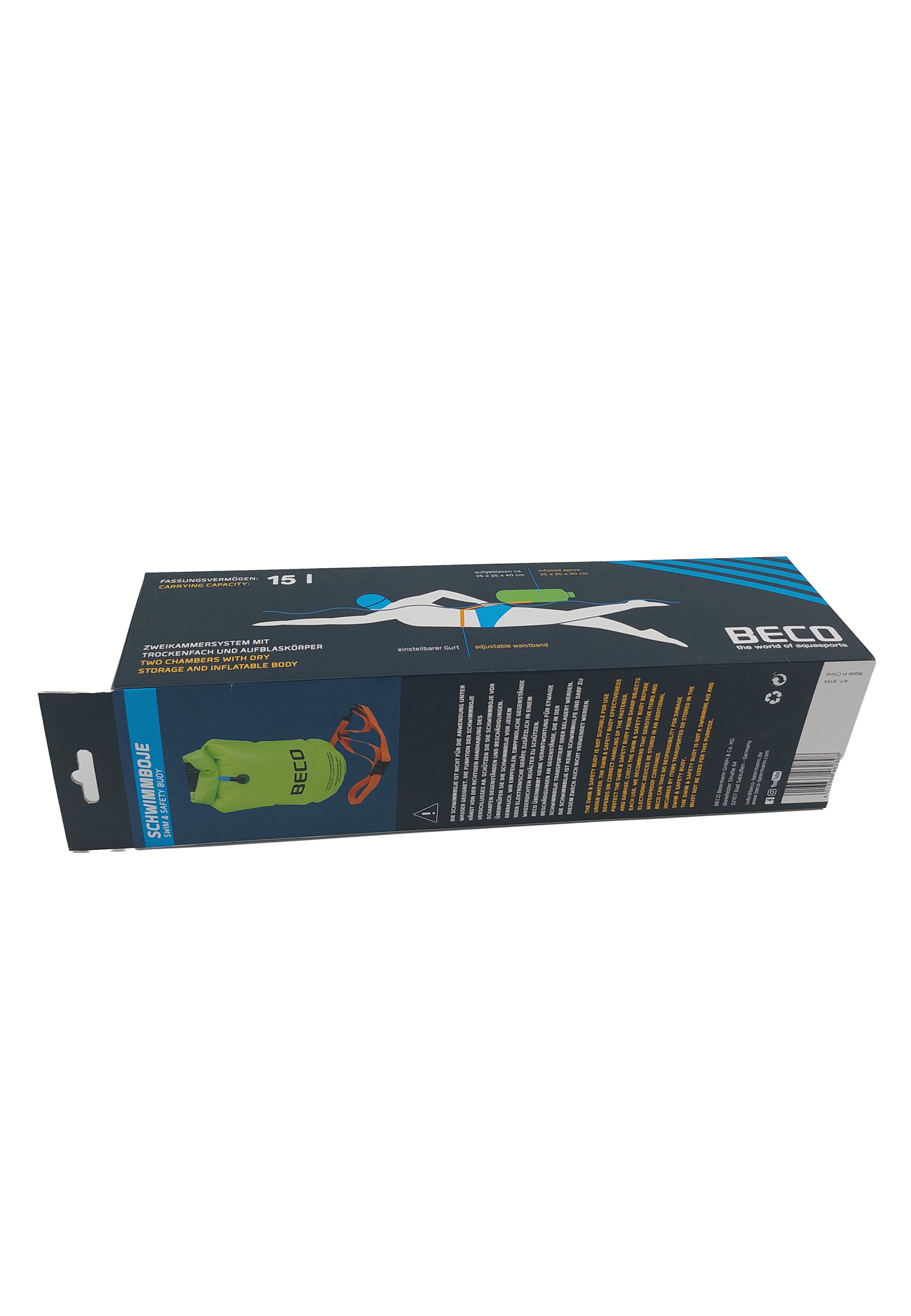 BECO the world of aquasports Accessoires 'BEactive FLOATING BUOY' in Groen